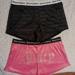Juicy Couture Velvet Shorts